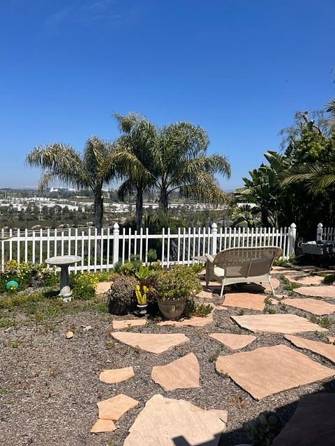 Back yard.