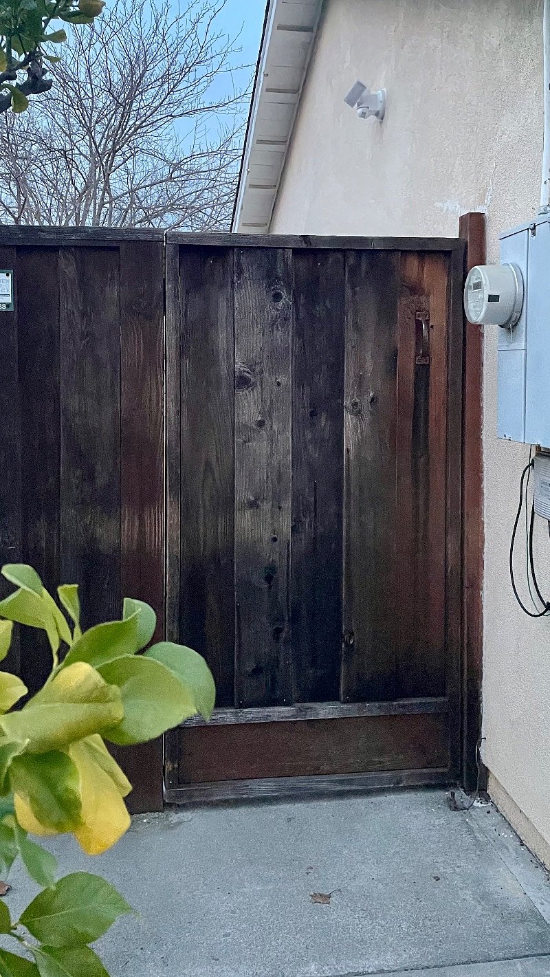 Gated entrance from your dedicated driveway parking space.