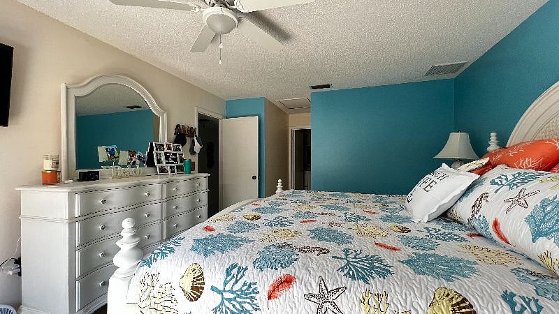 Master Bedroom to Master Bath and Walk-in Closet