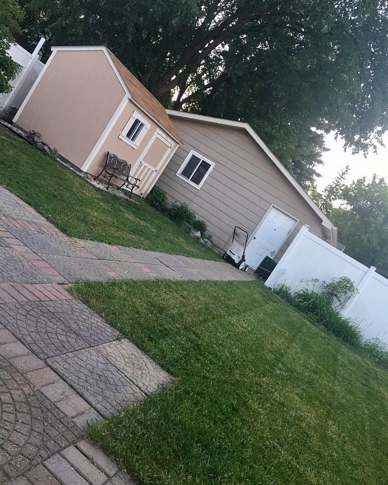 Pet-friendly, fenced-in backyard. 