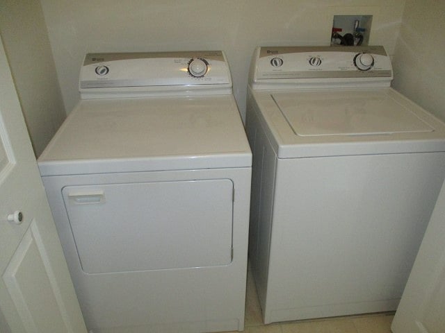 Laundry area
