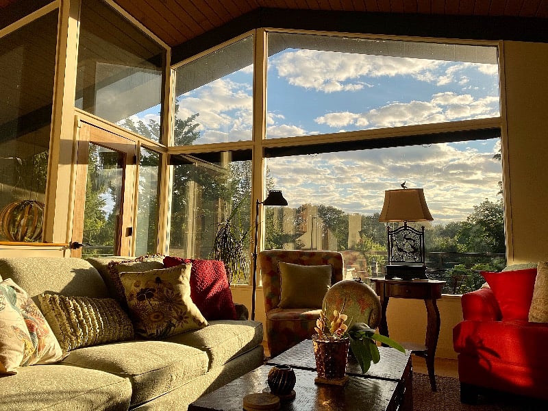 upstairs living room