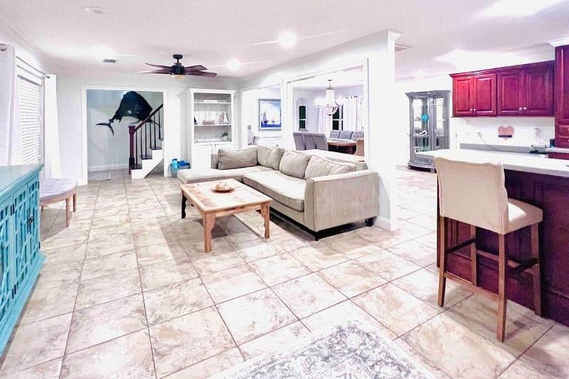 Living room area