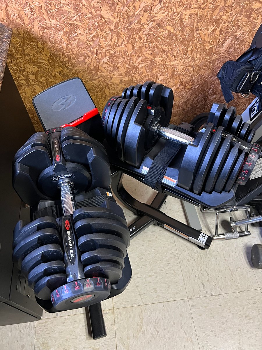 Bowflex dumbbells