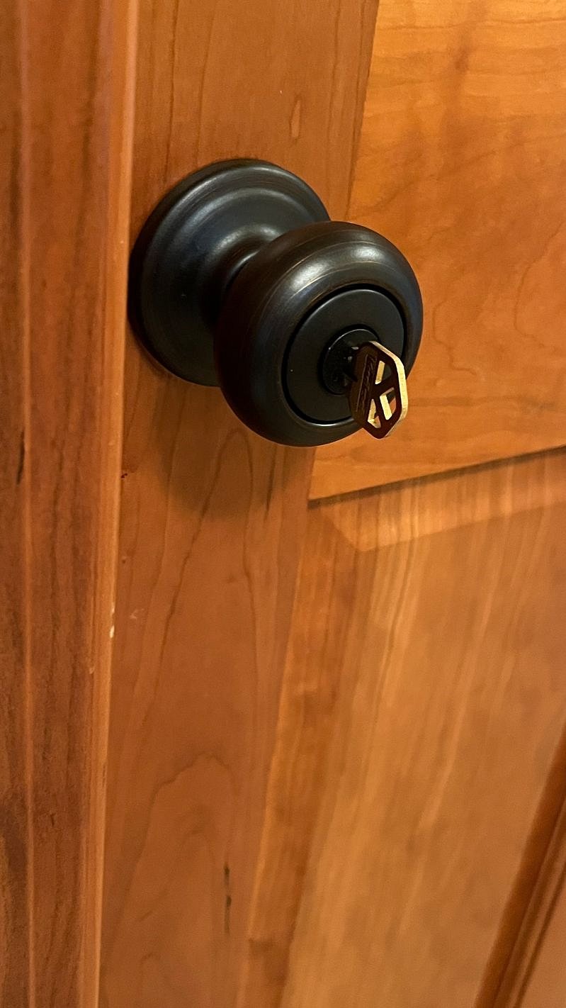 Each bedroom locks for individual privacy.