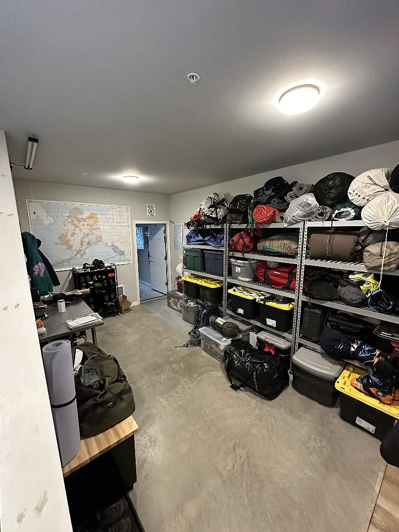 Mudroom on first floor