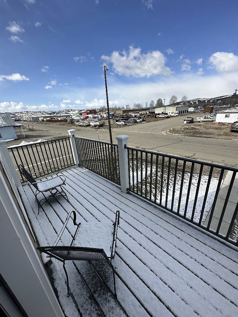 Second floor deck