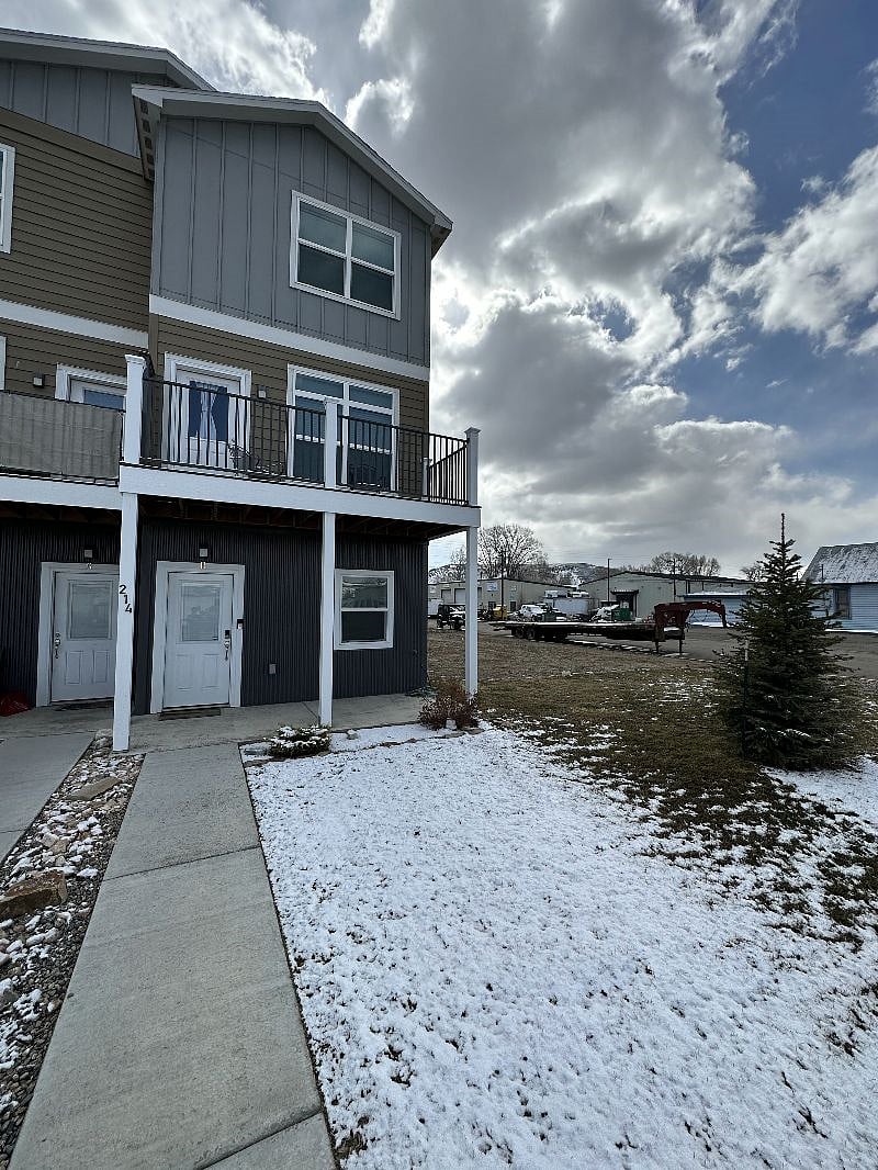 Front of townhouse