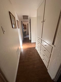 Hallway to Bedroom and Bathroom