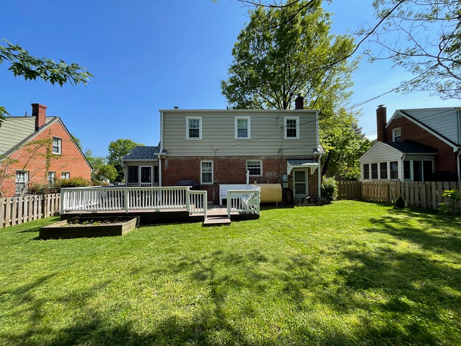 New deck and patio have since been upgraded (new pictures to be updated soon)