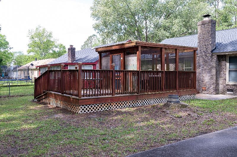 Screened in Deck
