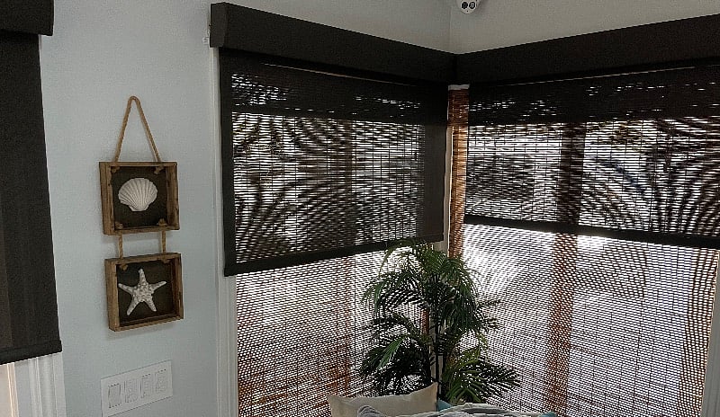Custom electric shades to block light