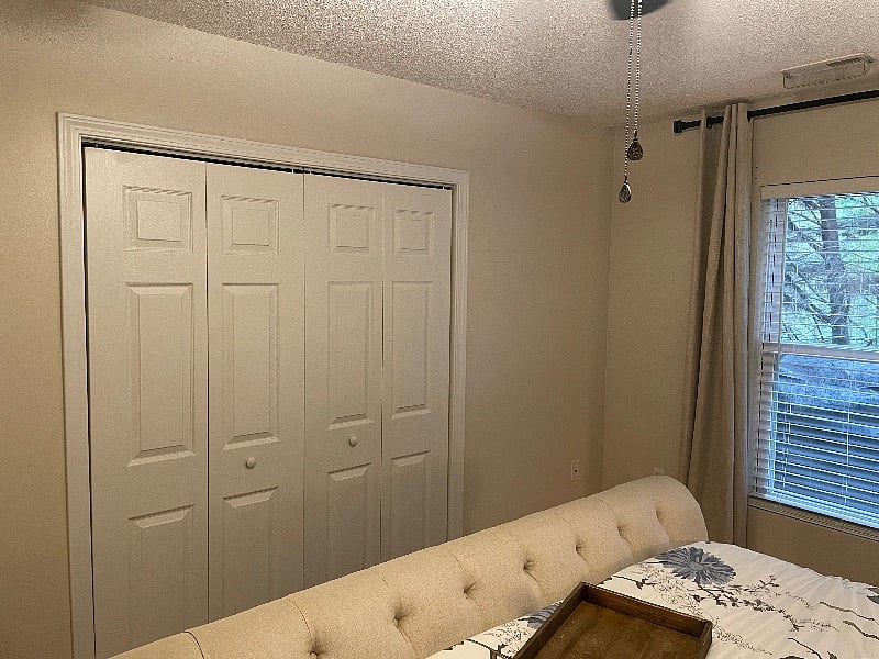 Master bedroom closet 