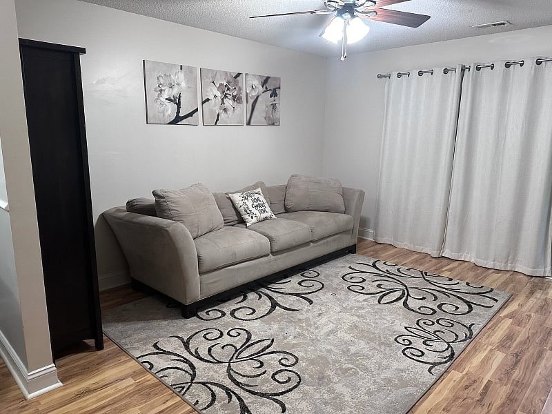 beautiful new comfortable couch