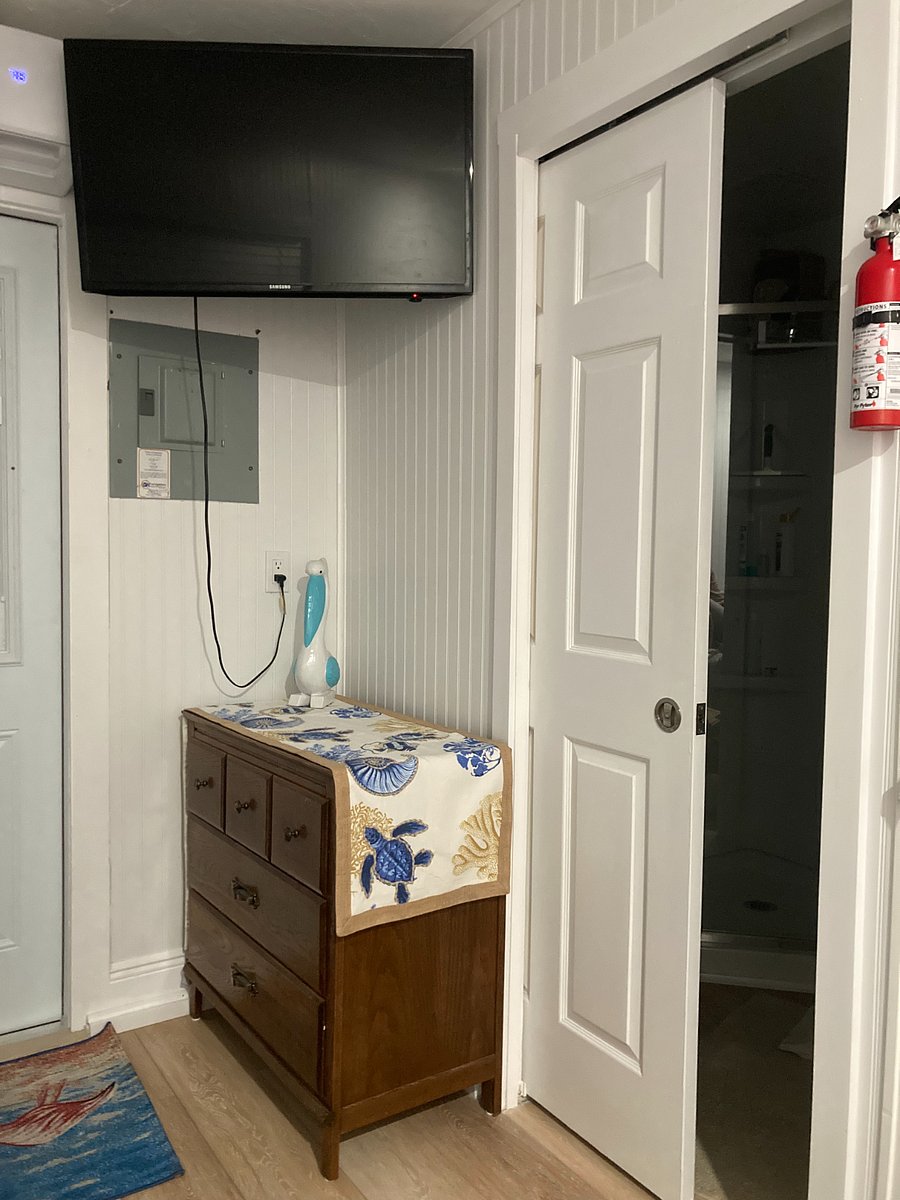 Chest of drawers by front door