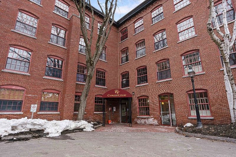 Building exterior main entrance
