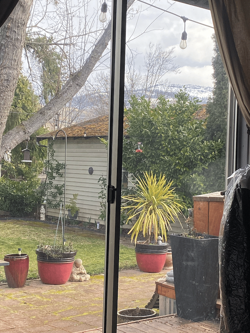 Sliding back door