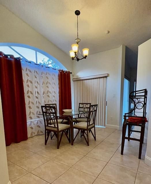 Welcoming dedicated dining room.