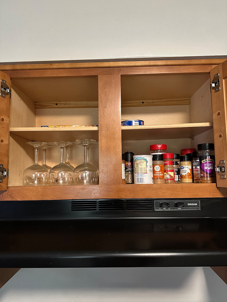 Wine glasses and miscellaneous spices will be provided.