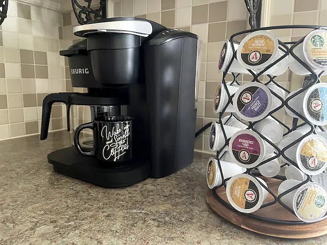 Keurig with K-Cup or Drip Coffee Option