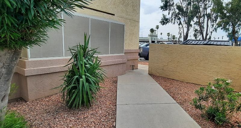 Screened In Patio From Outside