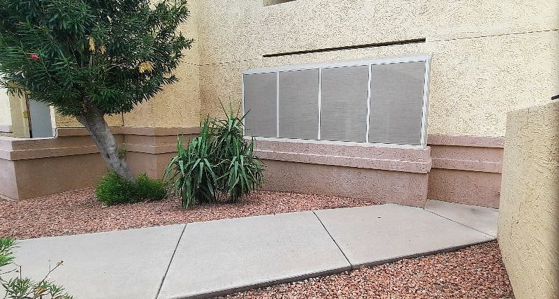 Screened In Patio From Outside