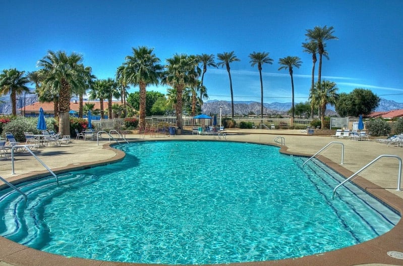 Main pool of two
.