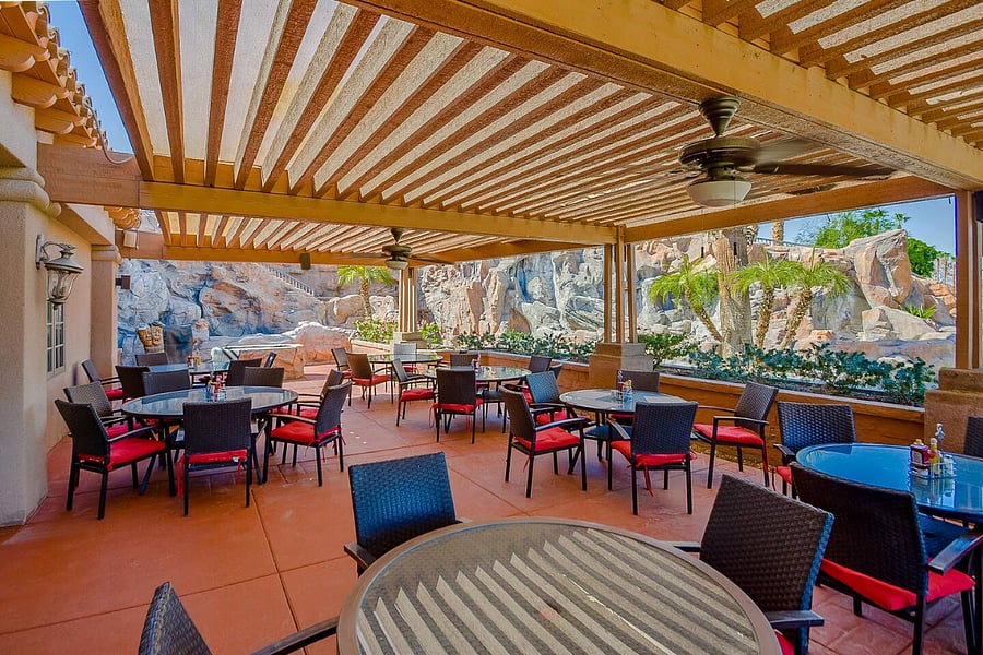 The Bar & Grill at the Country Club offers a relaxed, welcoming atmosphere with classic comfort food, refreshing beverages, and scenic views of the course.