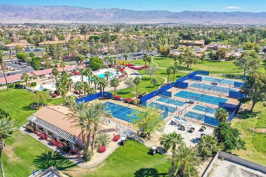 Another ariel view of the Lifestyle Center.