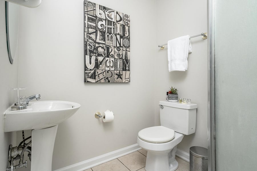 Unit C 2nd floor with private ensuite shower