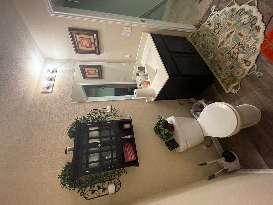 Upstairs private bathroom
