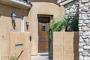 Entry to home.
