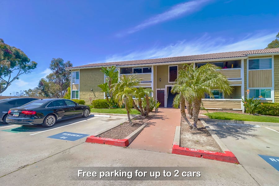 Park for up to 2 cars (1 reserved, 1 guest parking from 6AM-10PM or anytime with a parking permit), making it easy to explore or commute to work