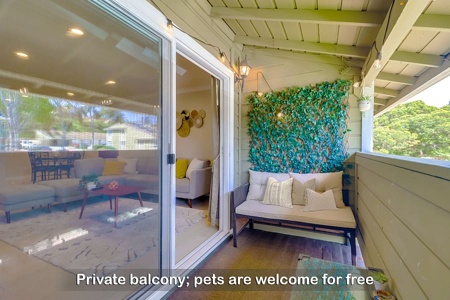 This might be your next favorite spot to unwind; plus, we welcome pets for free