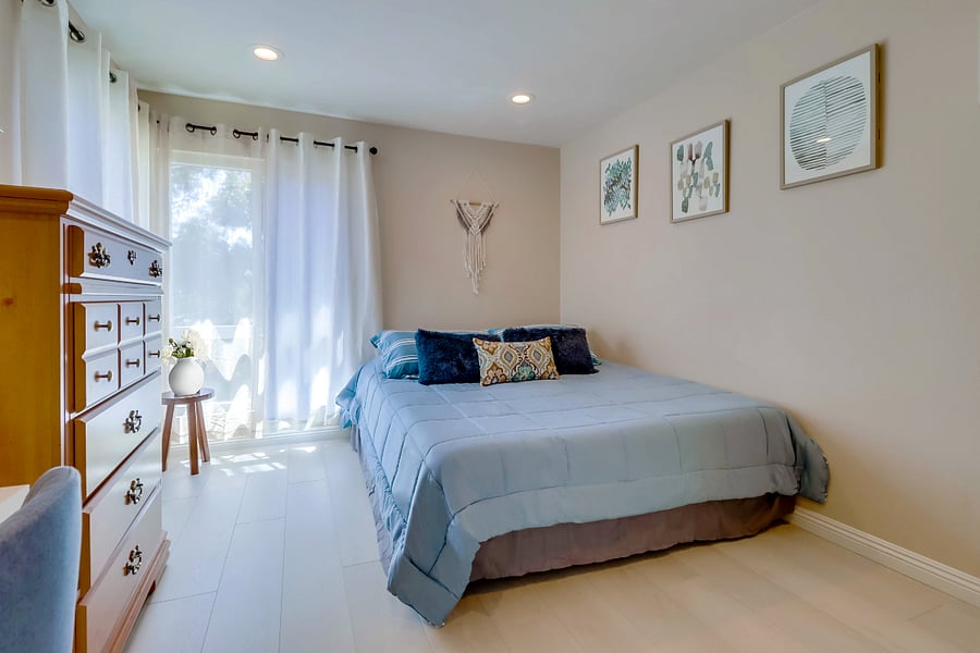 Each bed comes with soft, high-quality mattresses with fluffy pillows