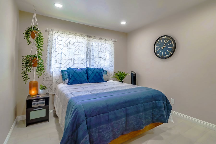 Each bed is topped with soft and fresh sheets