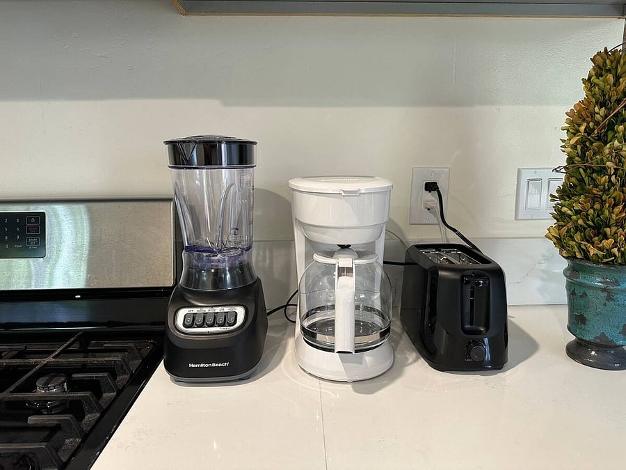 Start your day w/ coffee or toast, great for early morning grinds or late-night snacks