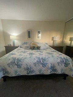 King bed downstairs