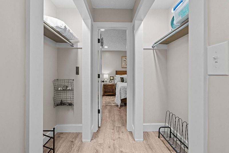 Dual Master closets