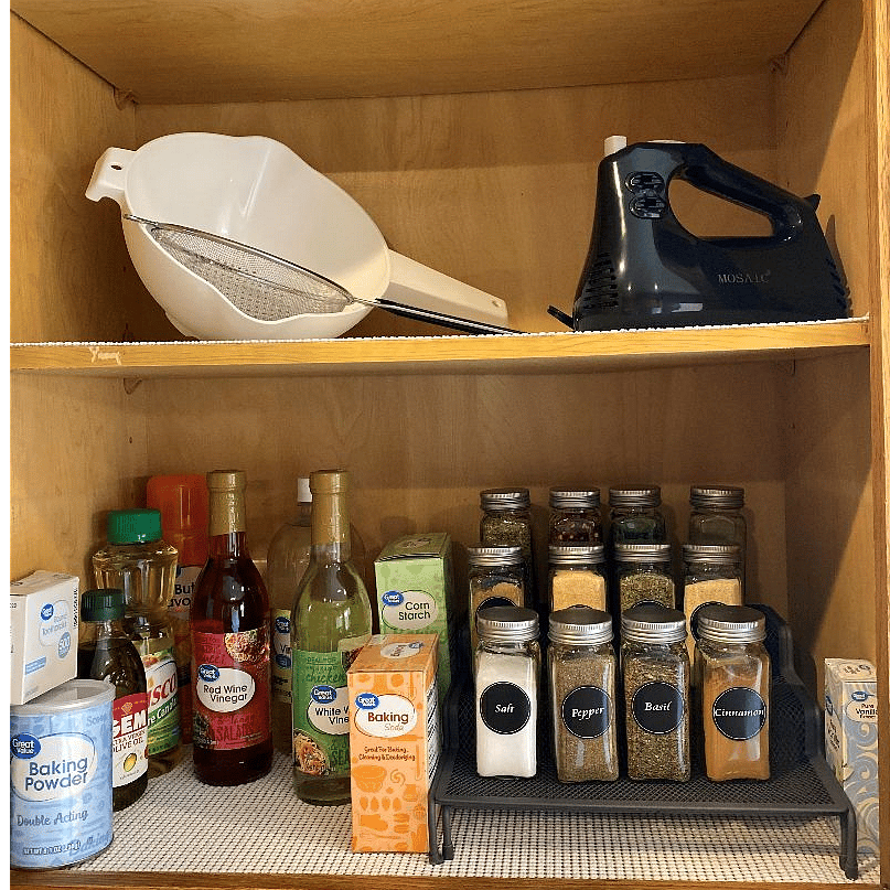 Cooking essentials are provided.
