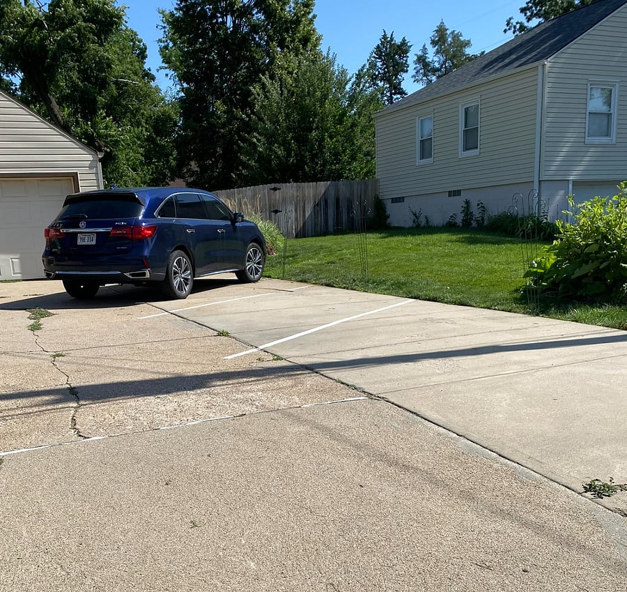 Reserved off street parking for each Suite