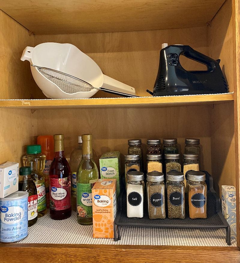 Cooking essentials are provided.