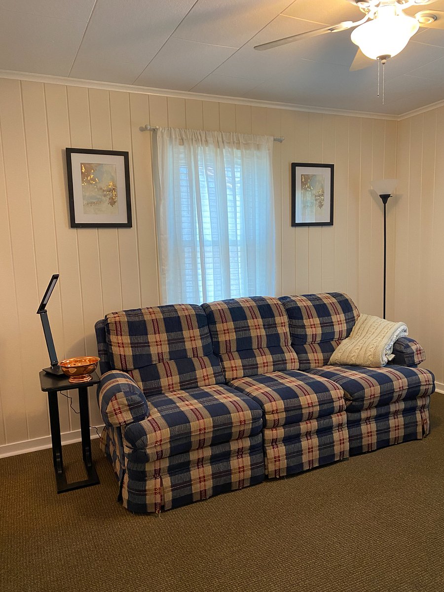 Separate living area with a closet