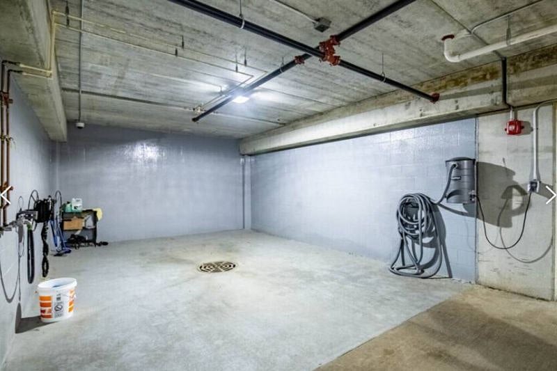 Car Wash in the Underground Garage