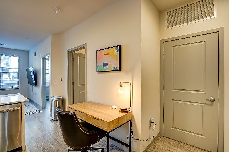 Stay focused and productive during your stay with our dedicated work or study area. 