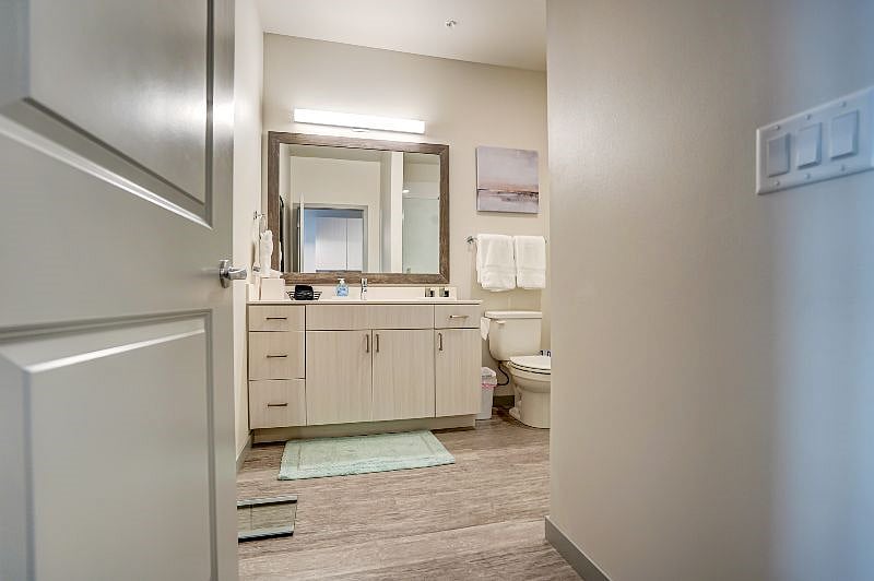 Pamper yourself in our squeaky clean bathroom