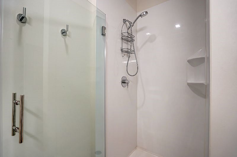 Step into our immaculate bathroom and wash away your worries with a refreshing shower.