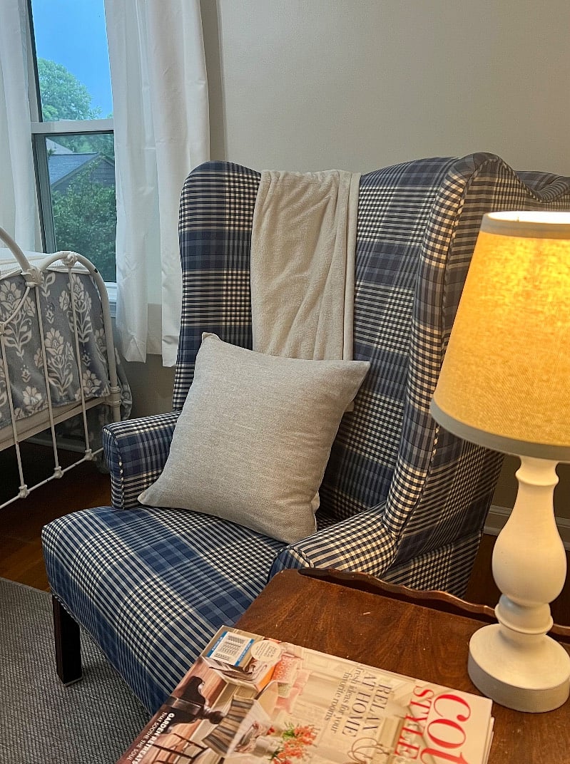 Reading chair in Bedroom #1
