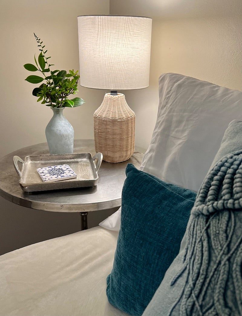 Enjoy the luxury of a new mattress, exquisite bedsheets, and blackout curtains.