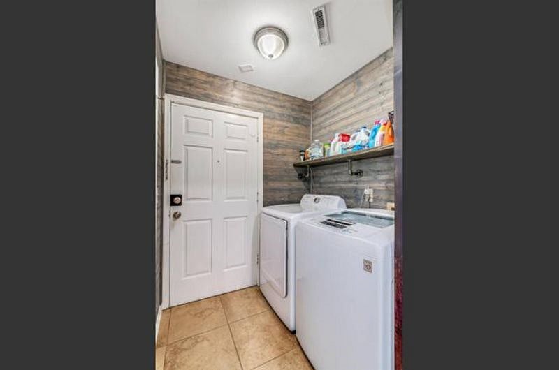 Laundry facilities.